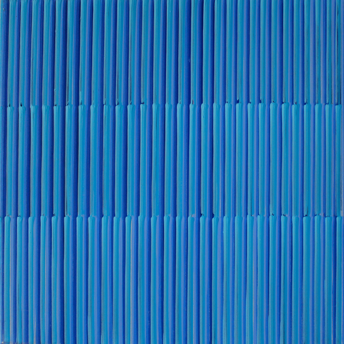Galerie Erdel | Astrid Schröder: Linienbild monochrom blau