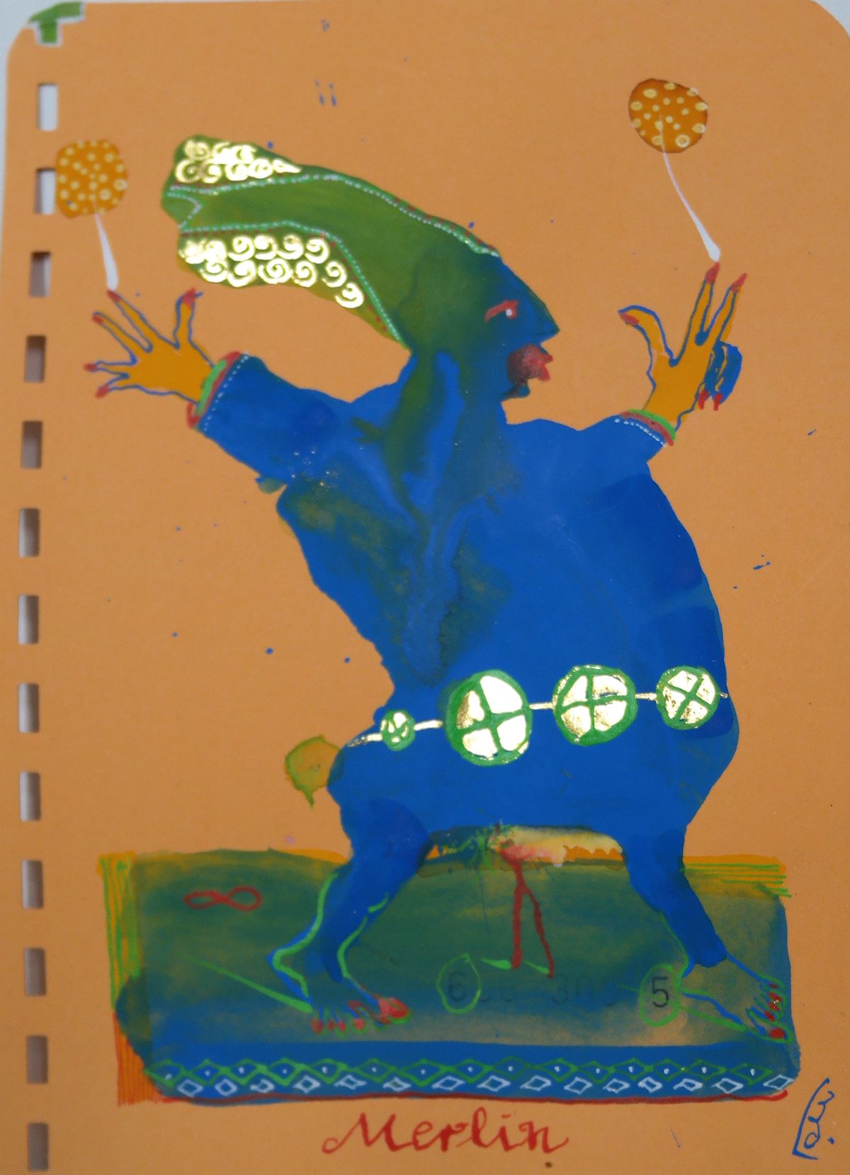 Galerie Erdel: Wolfgang Domröse: Merlin