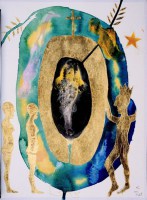 Zeichnung auf Bütten, 49 x 36,3 cm, 2025