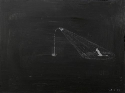 Mischtechnik auf HDF, 18 x 24 cm, 2022