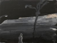 Mischtechnik auf HDF, 18 x 24 cm, 2025