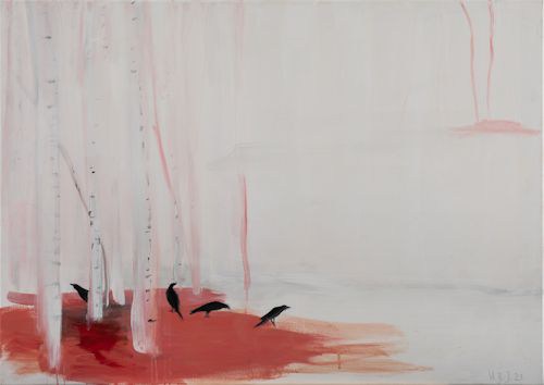 Acryl auf Leinwand, 70 x 110 cm, 2021