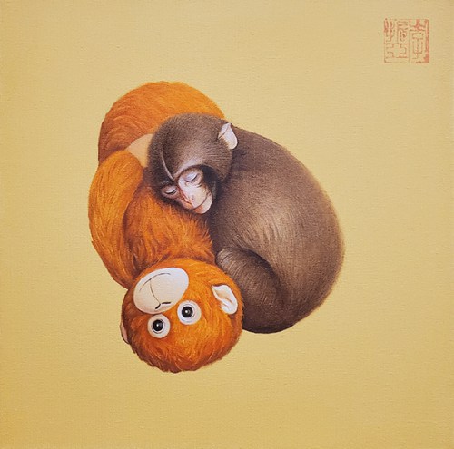 Öl auf Leinwand, 40 x 40 cm, 2026